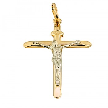 9ct gold 1.5g Crucifix Pendant